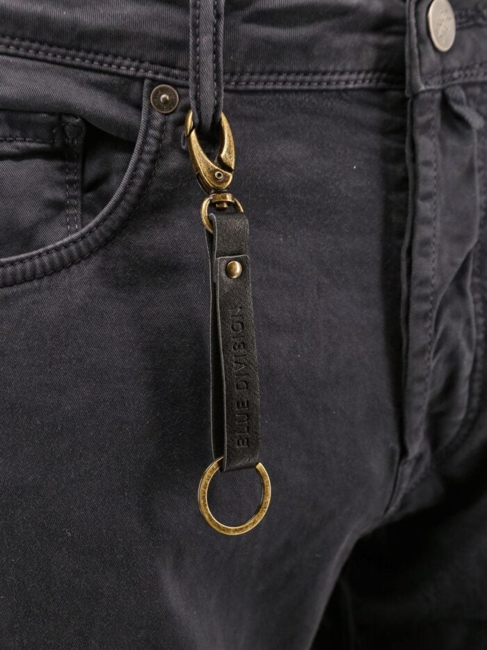 INCOTEX Stretch Cotton Trouser With Back Suede Logo Patch