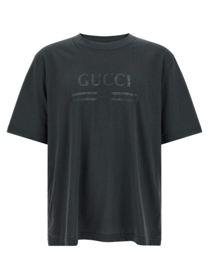 Gucci 'Incrocio GG' Devoré T-shirt