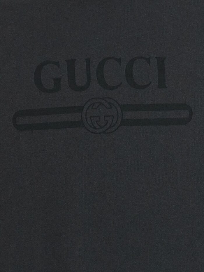 Gucci 'Incrocio GG' Devoré T-shirt