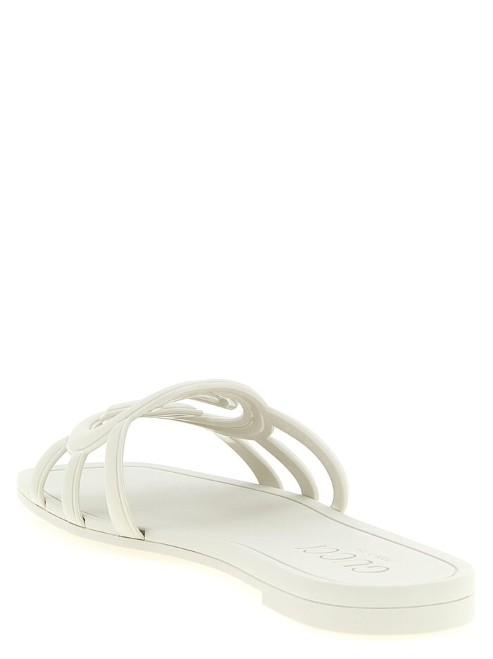 'Incrocio GG' Sandals - 'Gucci Lido' Line