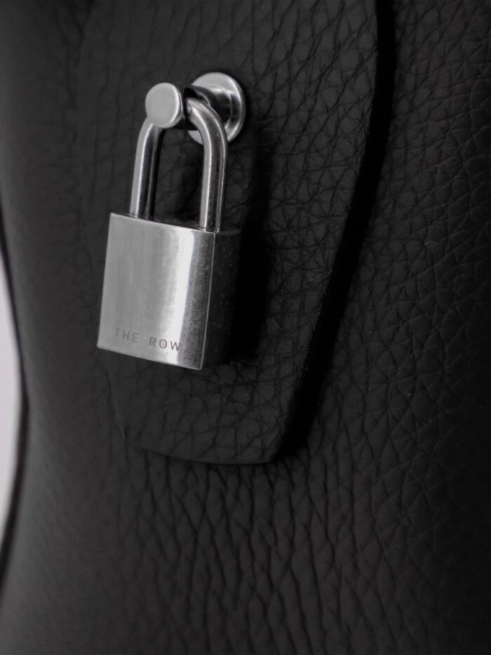 THE ROW India 12 Hammered Leather Handbag