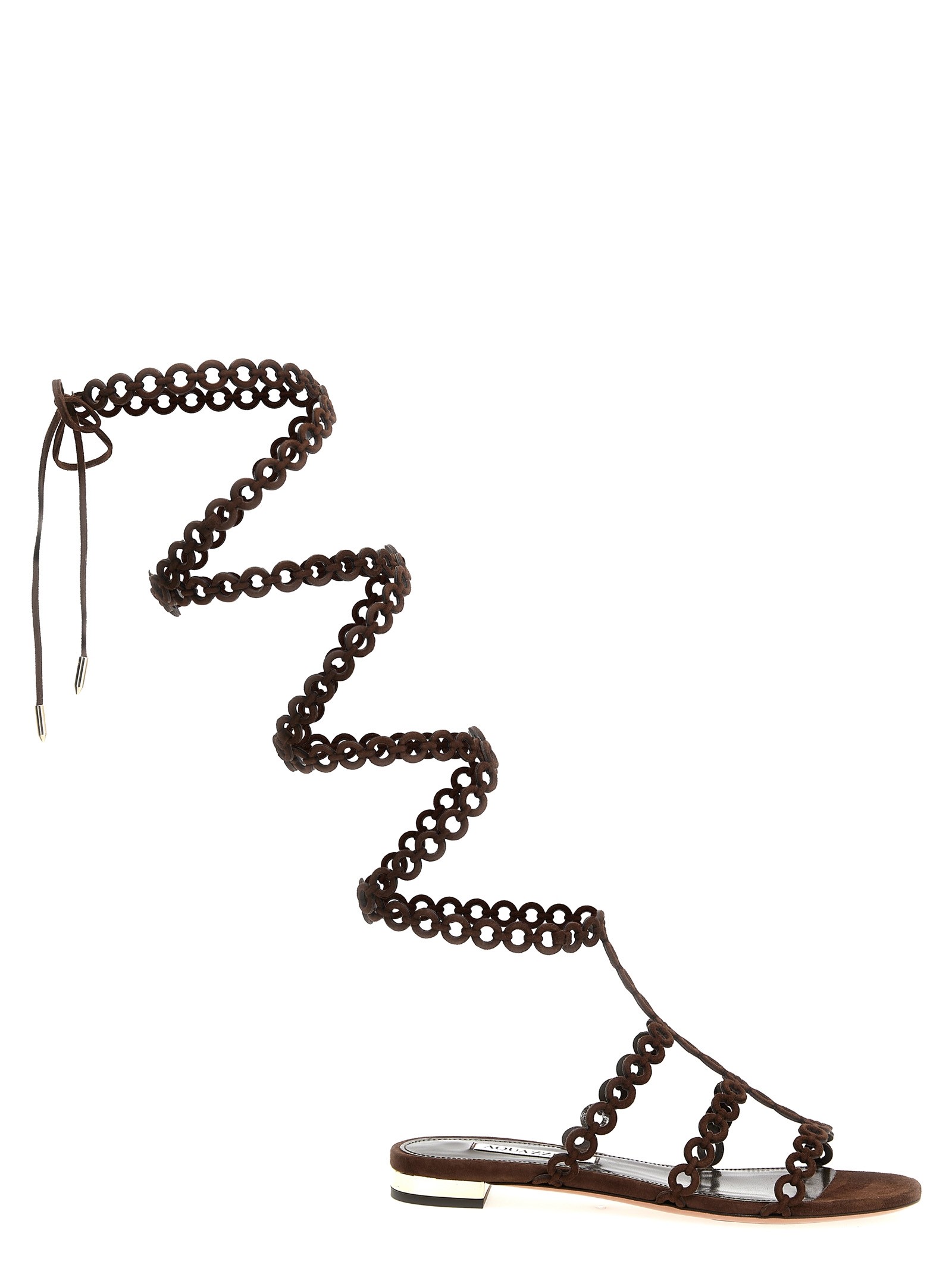 AQUAZZURA 'Infinity Chain Gladiator' Sandals