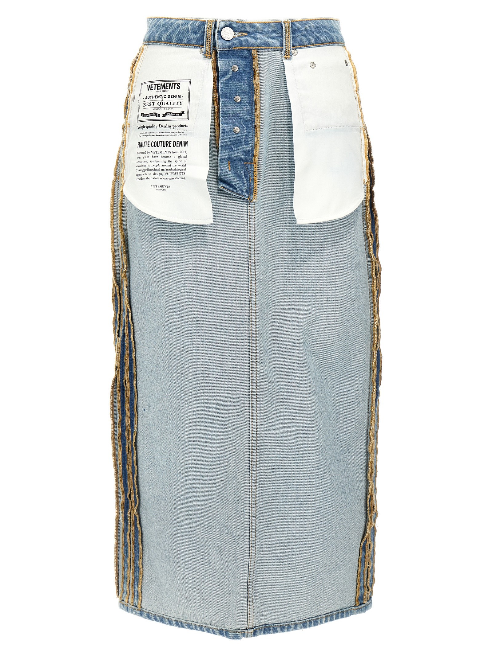 VETEMENTS 'Inside-Out' Skirt