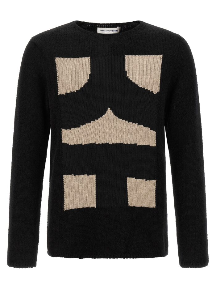 COMME DES GARCONS SHIRT Intarsia Sweater