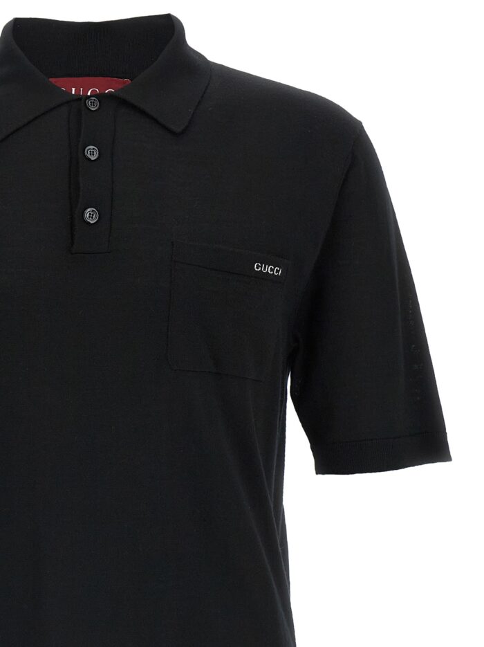 'Intarsio Gucci' Polo Shirt
