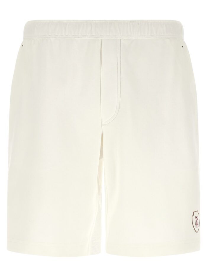 brunello cucinelli interlock cotton bermuda shorts Brunello Cucinelli Interlock Cotton Bermuda Shorts