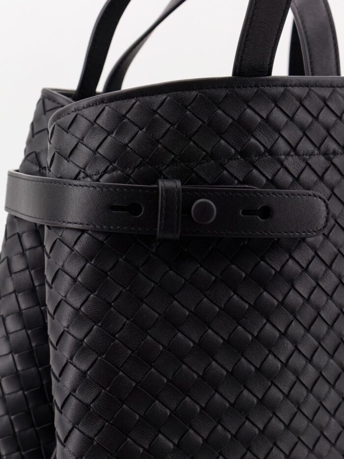 Bottega Veneta Intreccio Leather Shoulder Bag