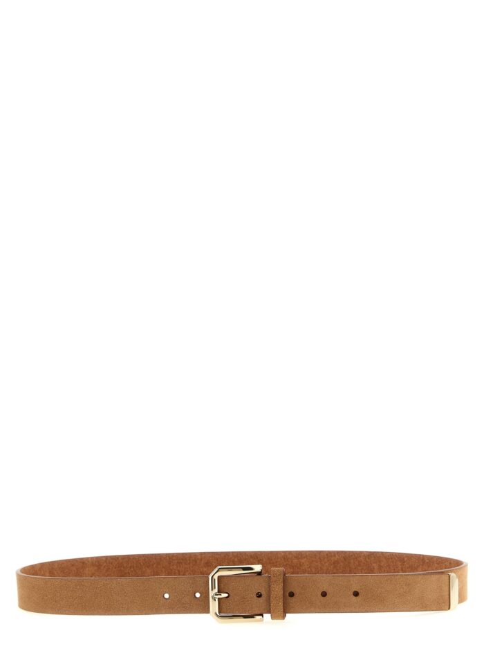 brunello cucinelli inverted leather belt Brunello Cucinelli Inverted Leather Belt