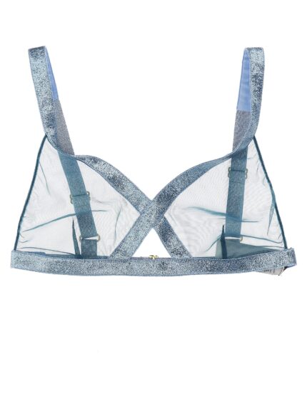 TOM FORD Iridescent Sable Tulle Top