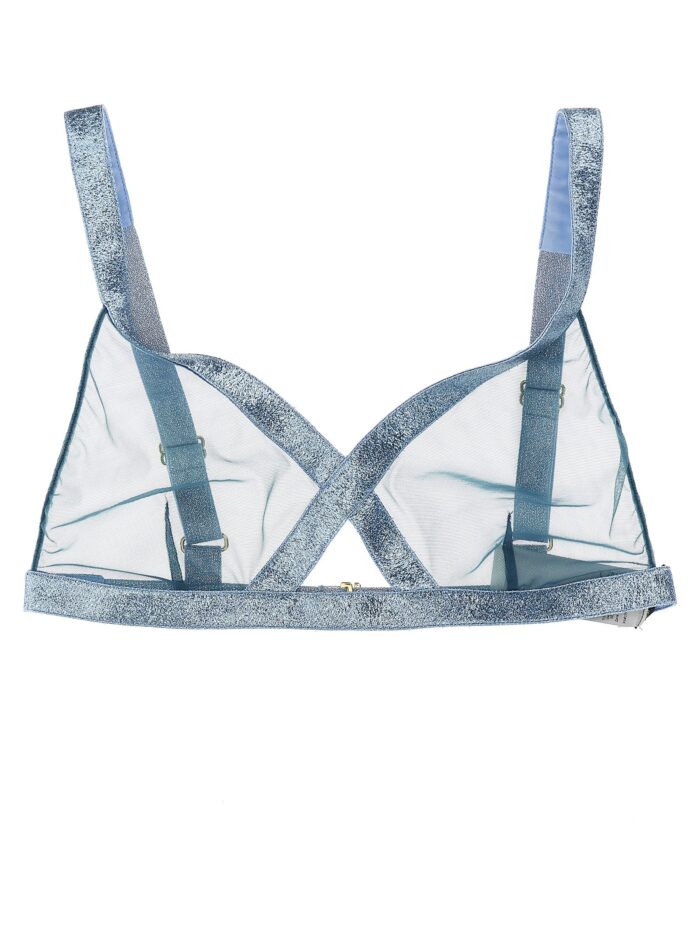 TOM FORD Iridescent Sable Tulle Top