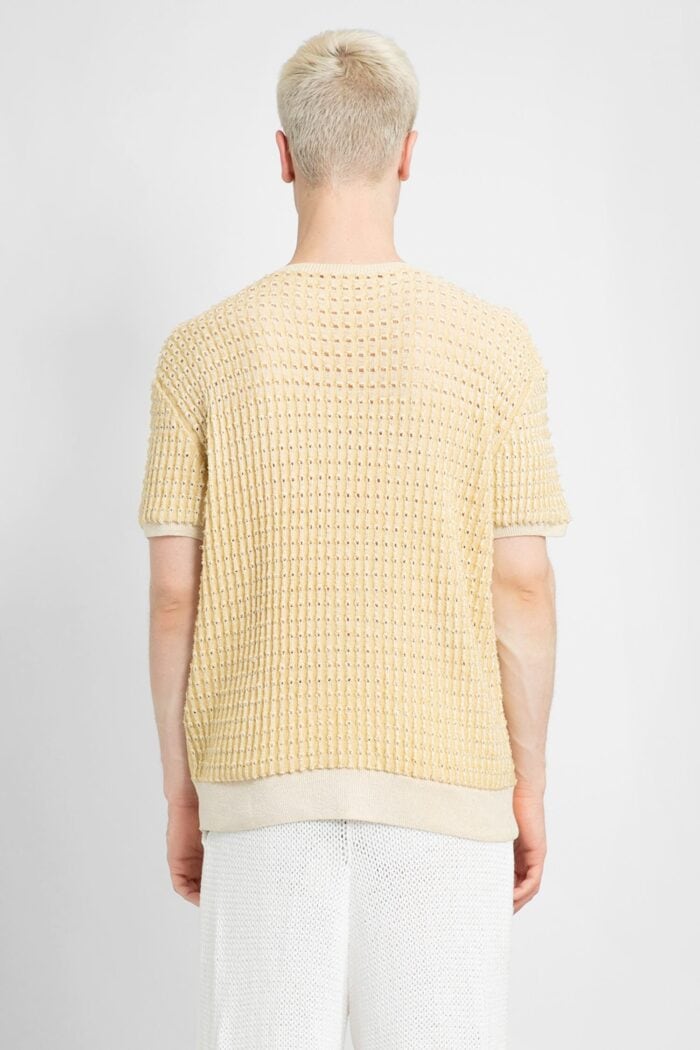 ISA BOULDER Openworks Knit T-shirt