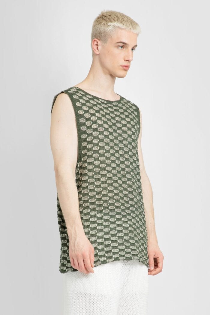 isa boulder openworks knit tank top ISA BOULDER Openworks Knit Tank Top
