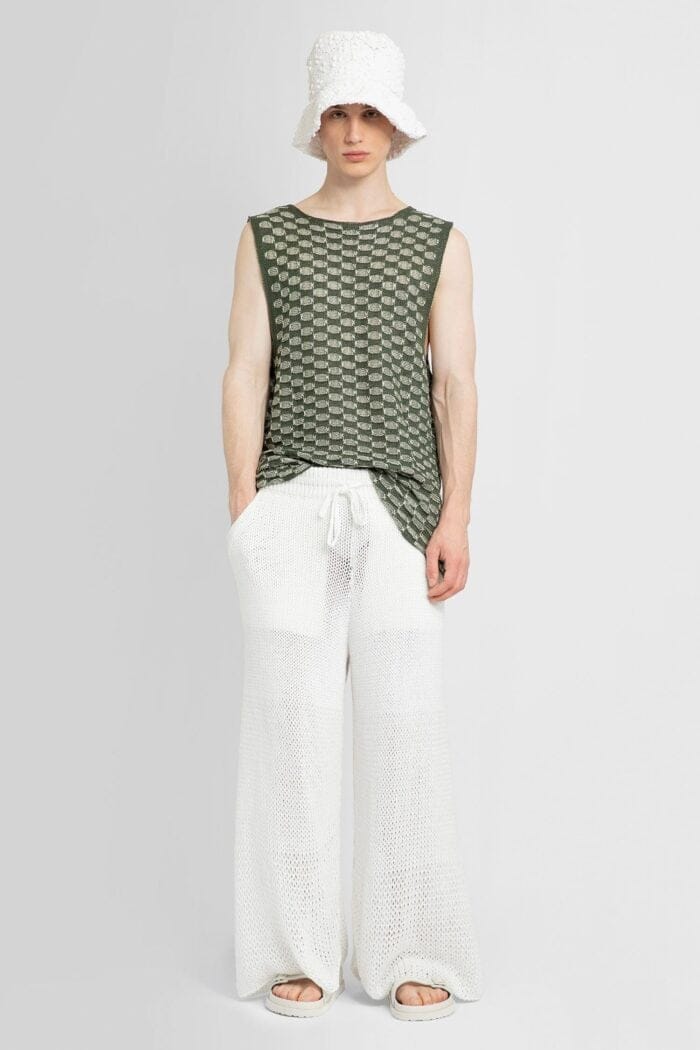 isa boulder openworks knit tank top ISA BOULDER Openworks Knit Tank Top