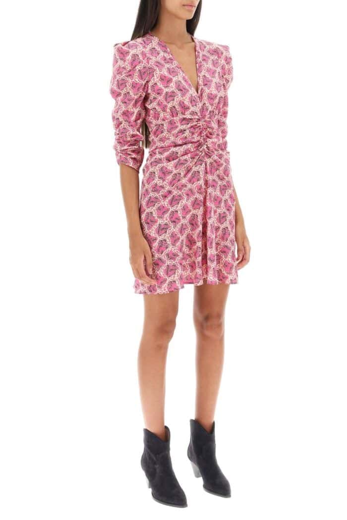 Isabel Marant 'aliniza' Ruched Mini Dress