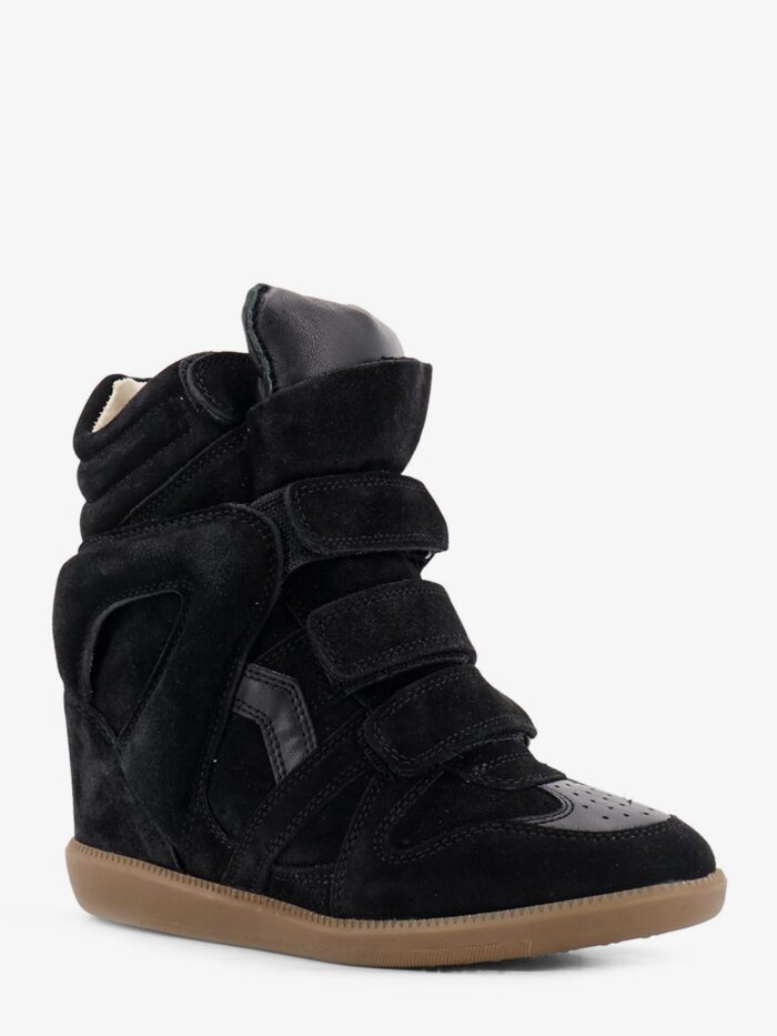 Isabel Marant Bekett Suede And Leather Sneakers