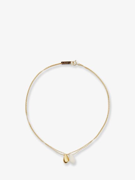Isabel Marant Brass Necklace With Gold Finishes