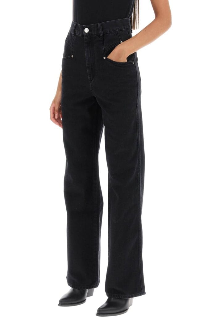 Isabel Marant 'dileskoa' Straight Cut Jeans