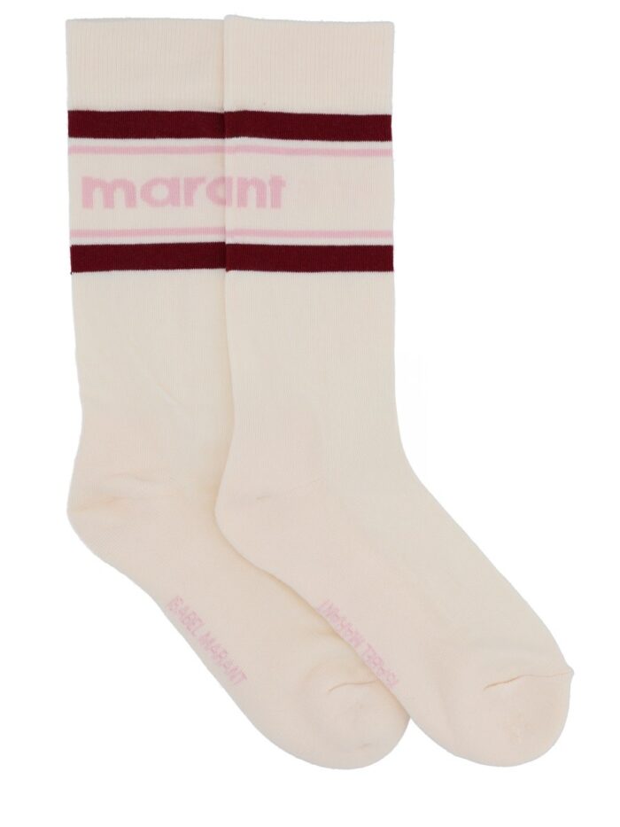 isabel marant "dona" socks with logo Isabel Marant "DONA" SOCKS WITH LOGO