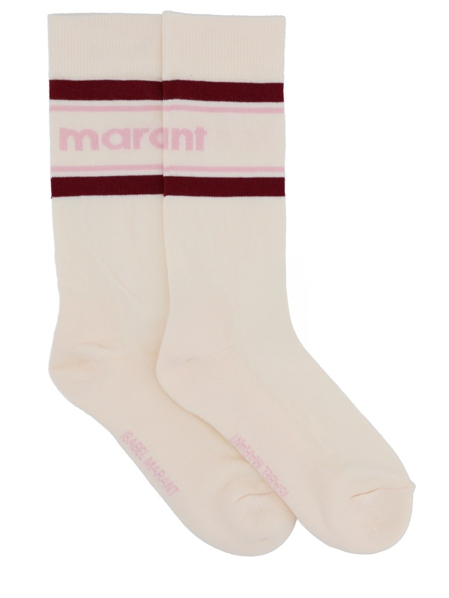 Isabel Marant "DONA" SOCKS WITH LOGO