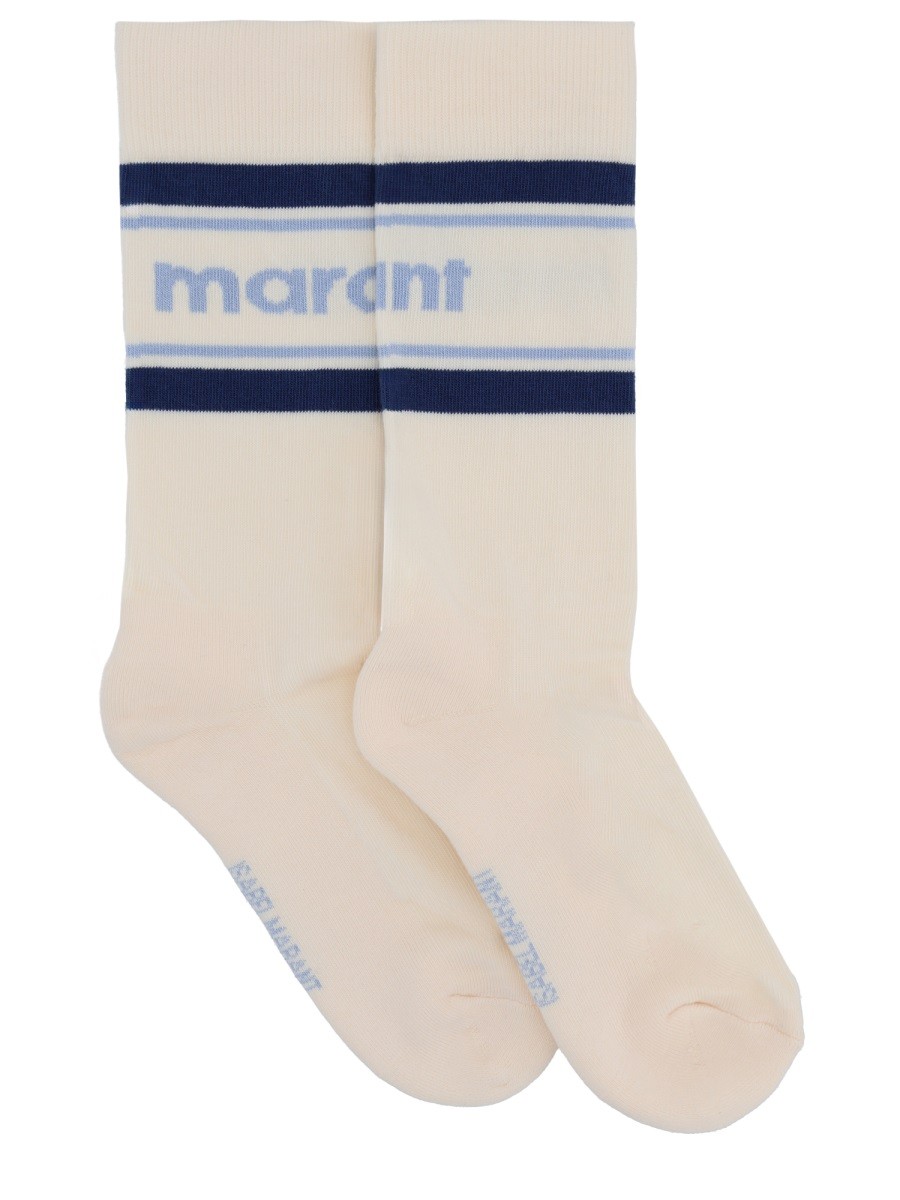 Isabel Marant "DONA" SOCKS WITH LOGO