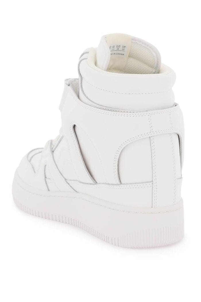 Isabel Marant Ellyn Leather Sneakers