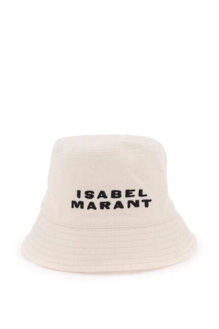 Isabel Marant Embroidered Logo Bucket Hat