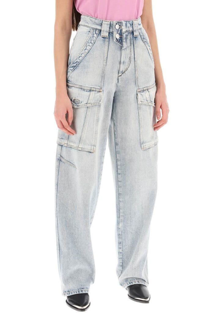 ISABEL MARANT ETOILE Cargo Heilani Jeans