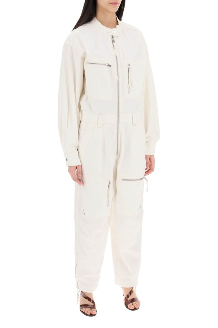 ISABEL MARANT ETOILE Cotton Workwear Jumpsuit