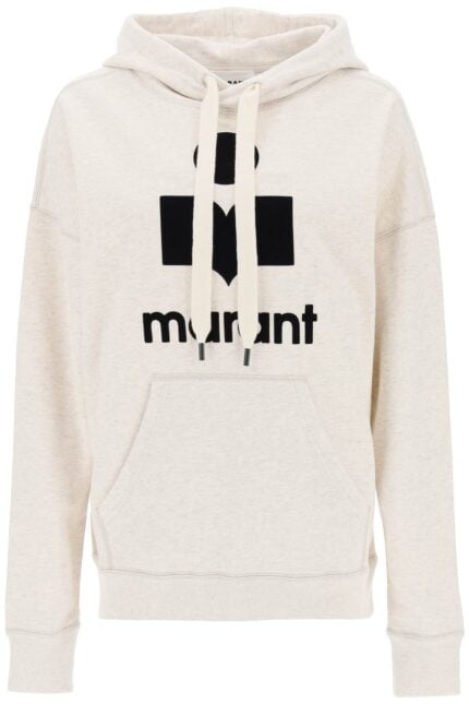 ISABEL MARANT ETOILE Mansel Hoodie With Flocked Logo