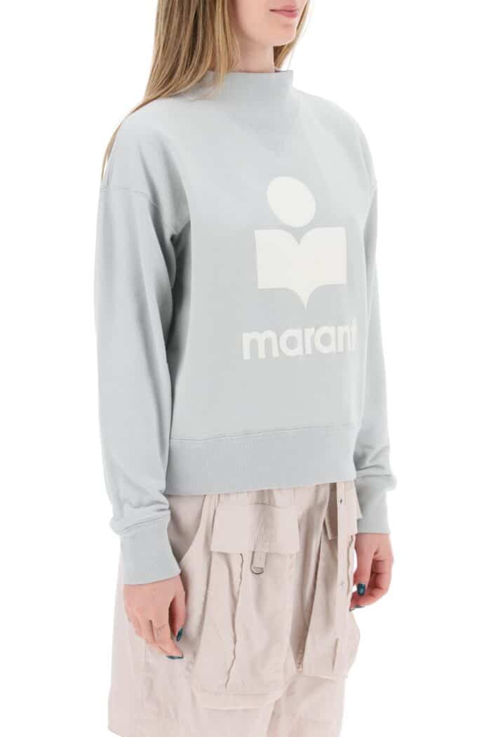 ISABEL MARANT ETOILE Moby Sweatshirt With Flocked Logo