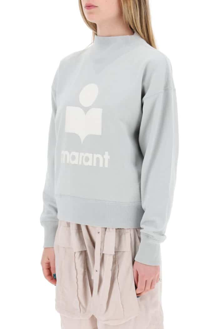 ISABEL MARANT ETOILE Moby Sweatshirt With Flocked Logo