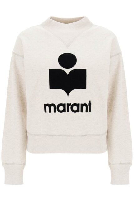 ISABEL MARANT ETOILE Moby Sweatshirt With Flocked Logo