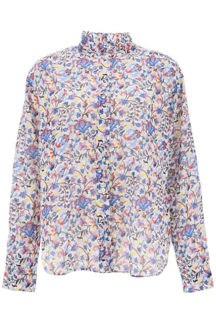 Isabel Marant Etoile Organic Cotton 'gamble' Shirt