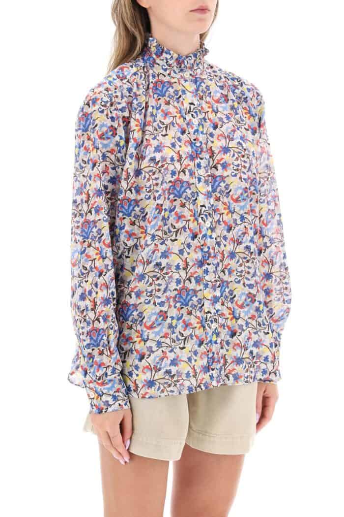 Isabel Marant Etoile Organic Cotton 'gamble' Shirt