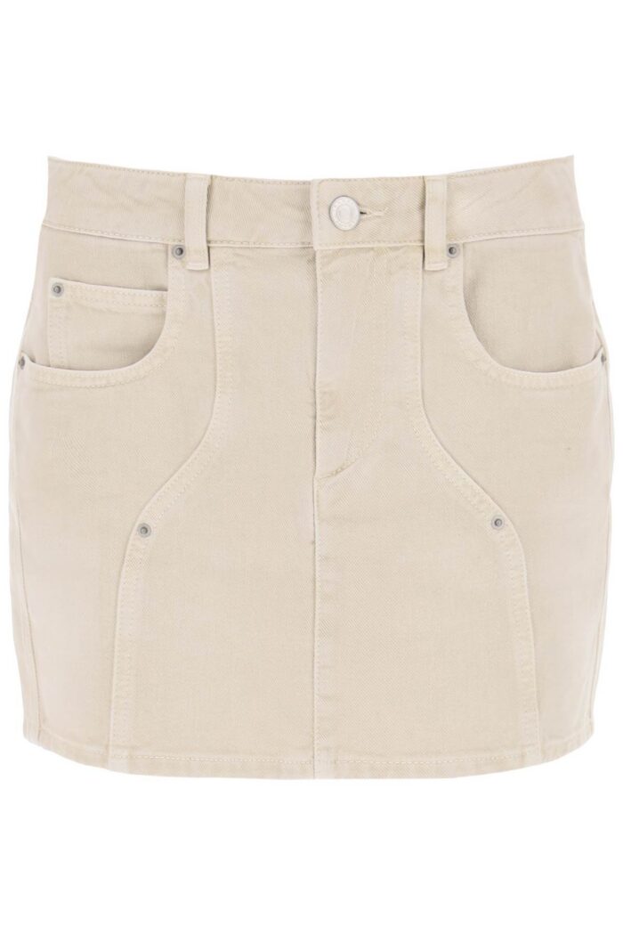 ISABEL MARANT ETOILE Vesna Denim Mini Skirt