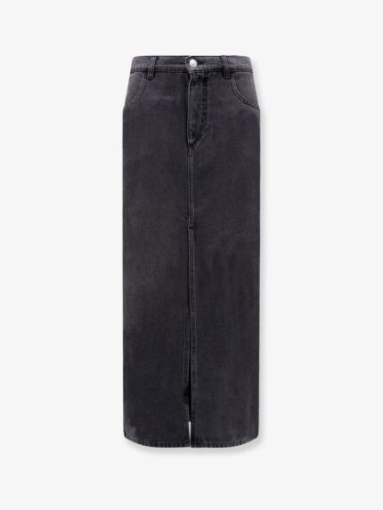 Isabel Marant Faharia Black Denim Skirt