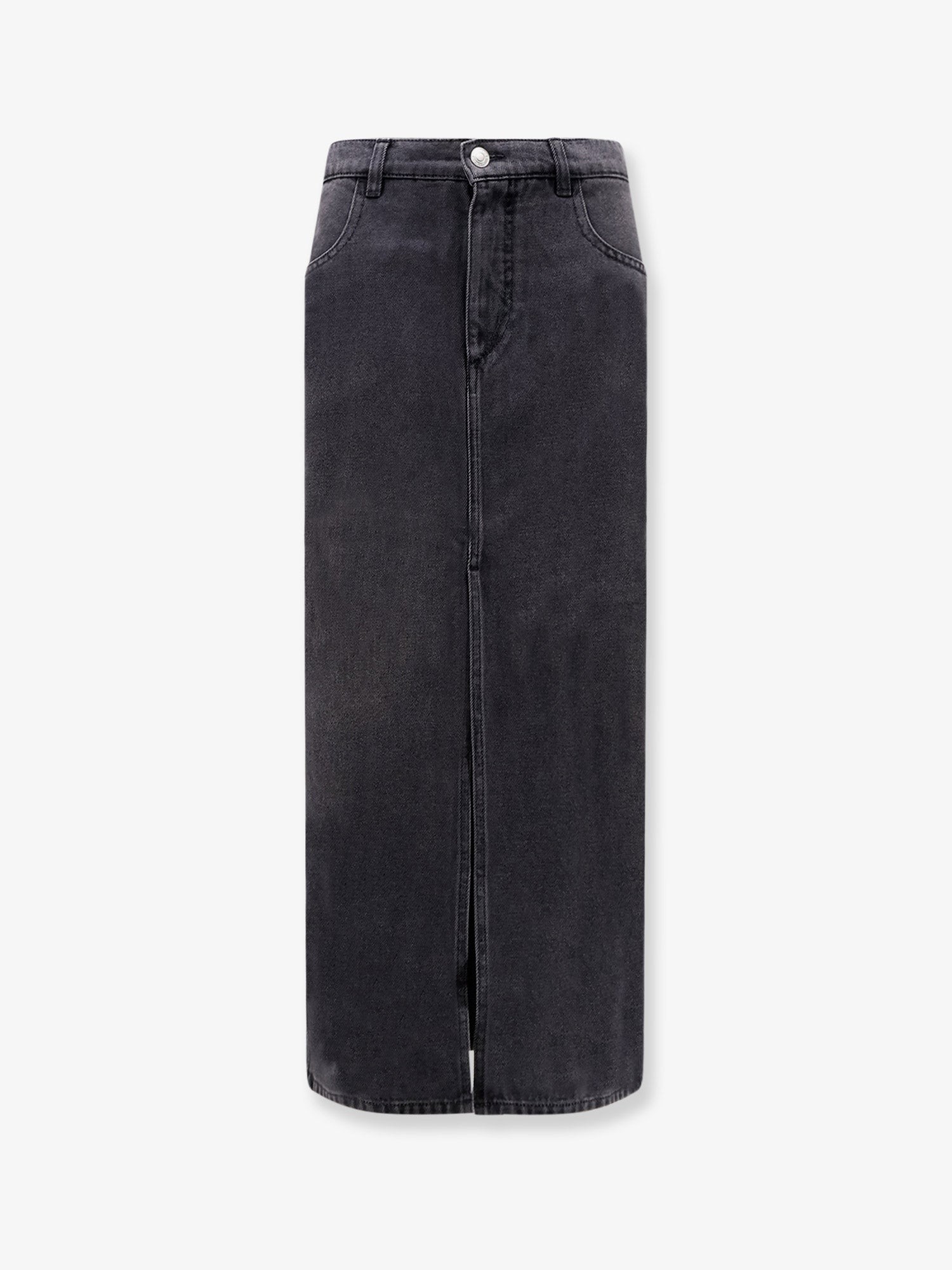 Isabel Marant Faharia Black Denim Skirt