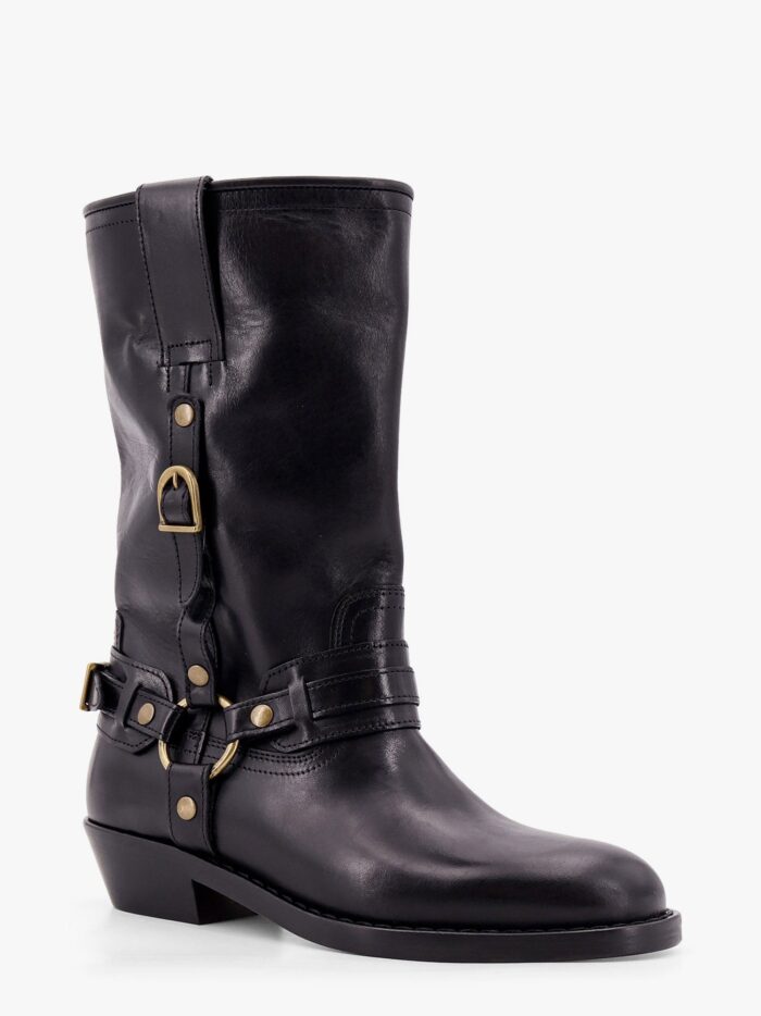 Isabel Marant Heiko Leather Boots With Straps