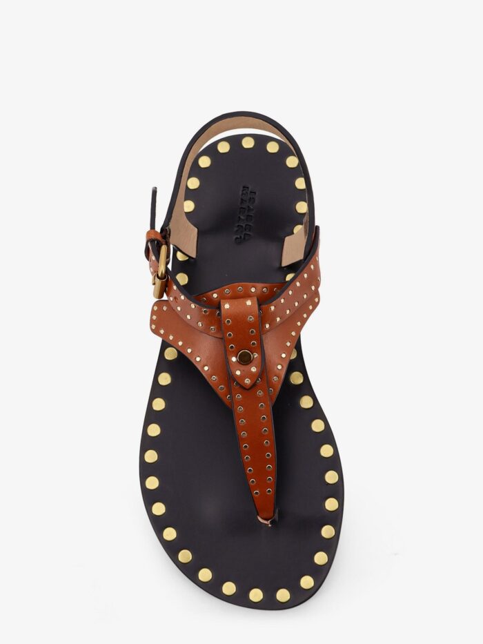 Isabel Marant Joonya Flat Leather Sandals