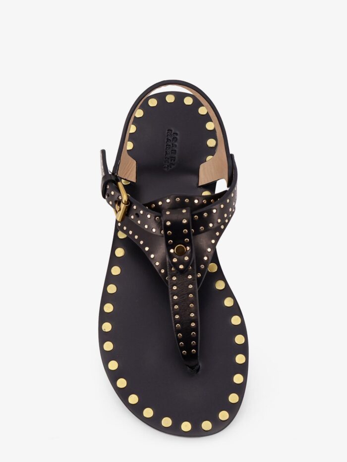 Isabel Marant Joonya Low Leather Sandals