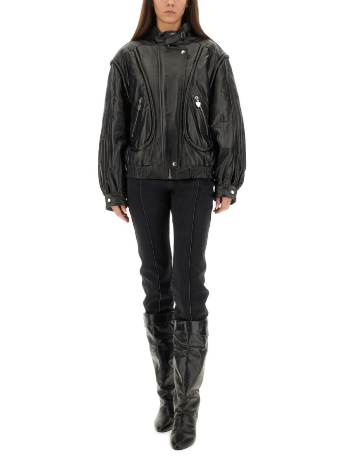 Isabel Marant LEATHER "CAROLE" JACKET