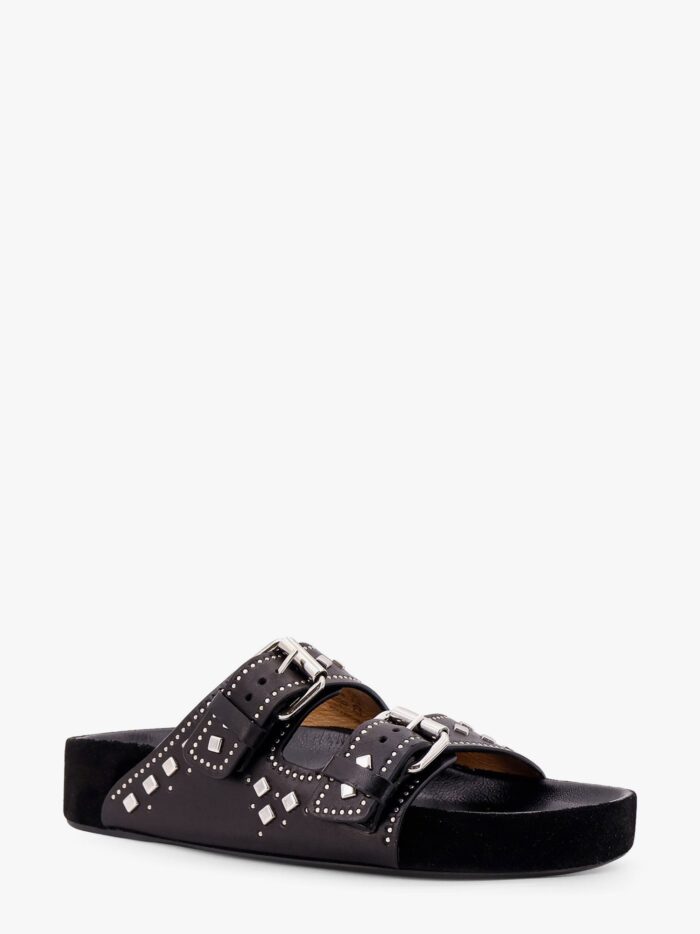 Isabel Marant Leather Sandals With All-over Stud Detail