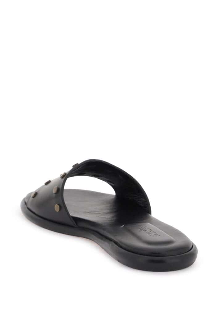 ISABEL MARANT Leather Vikee Slides