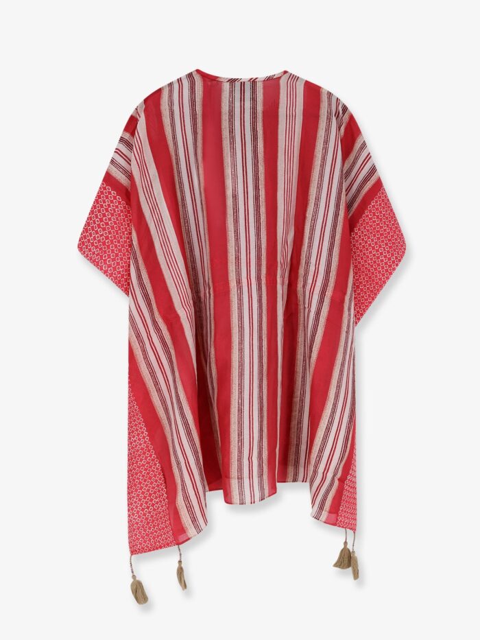 Isabel Marant Loreliz Cotton And Silk Beach Robe Dress