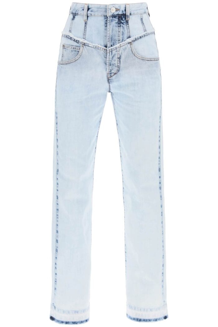 ISABEL MARANT Noemie Straight Leg Jeans