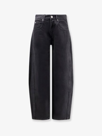 Isabel Marant Oriane Black Denim Trousers