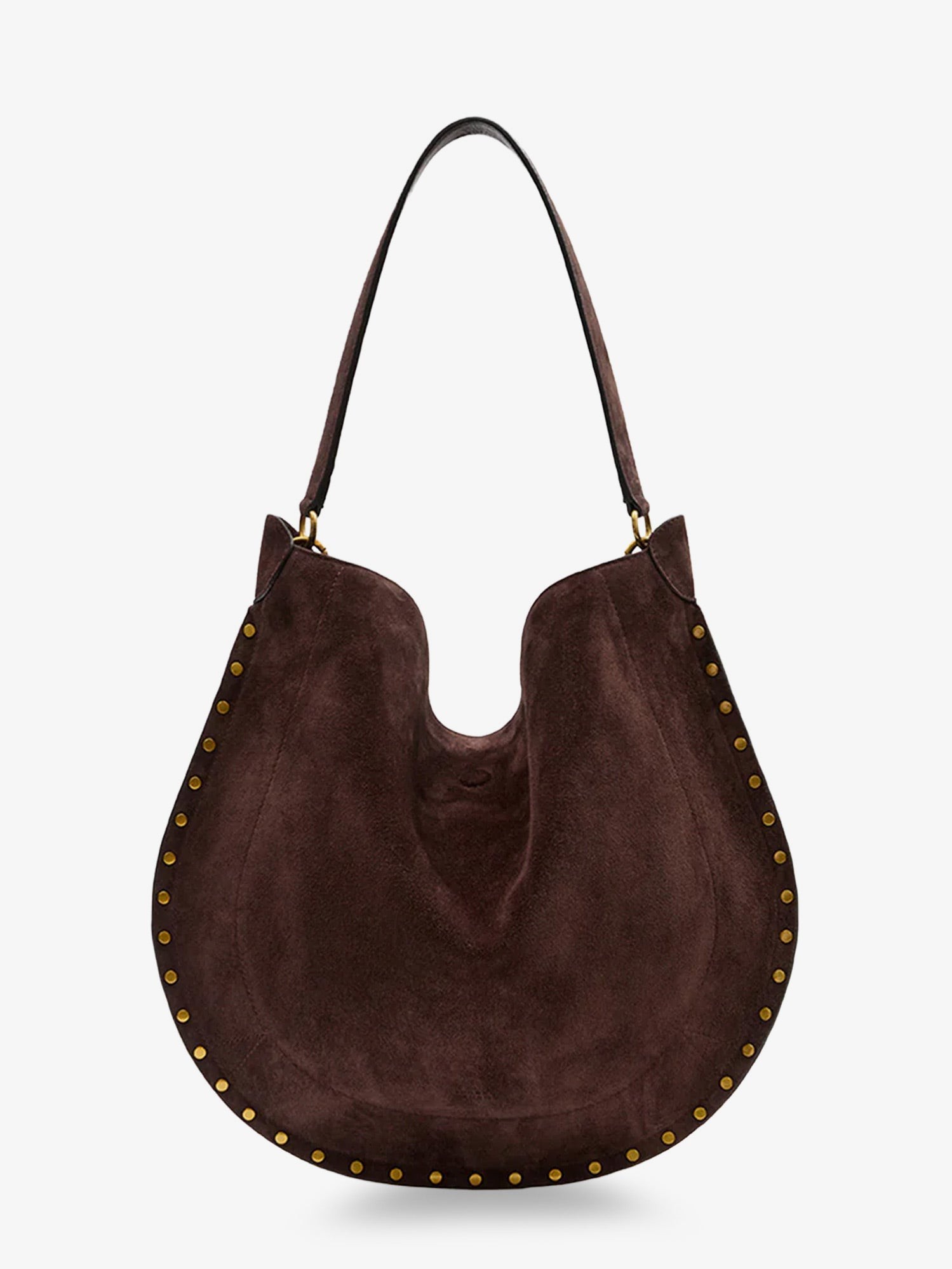 Isabel Marant Oskan Hobo Suede Shoulder Bag