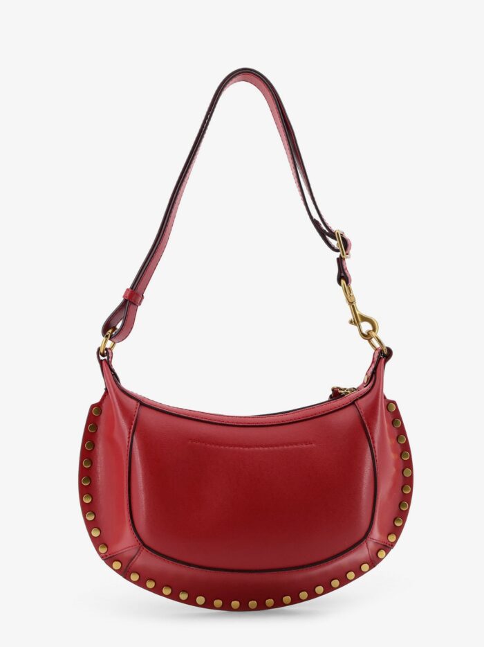 Isabel Marant Oskan Moon Leather Crossbody Bag