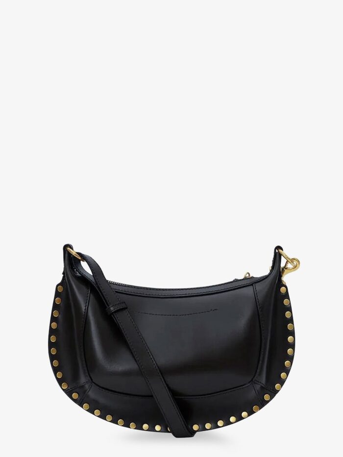 Isabel Marant Oskan Moon Leather Crossbody Bag