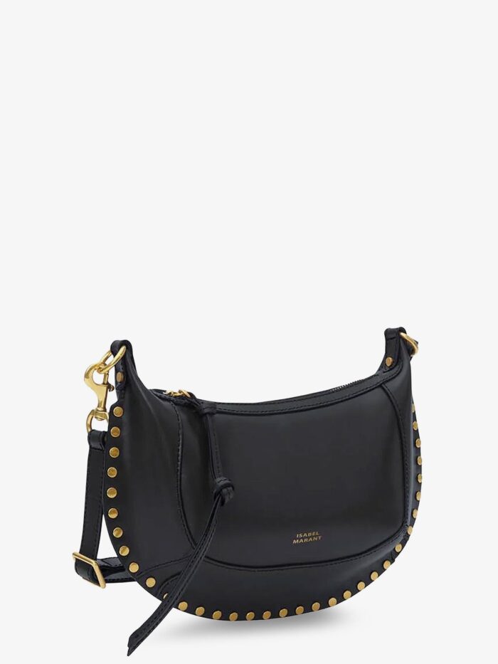 Isabel Marant Oskan Moon Leather Crossbody Bag